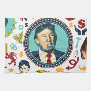 lustiger Donald Trump Handtuch