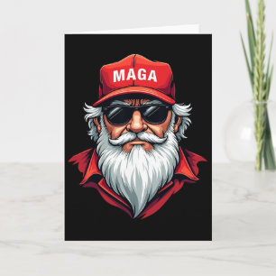 Lustiger Donald Trump Weihnachtsmann Mega Weihnach Karte