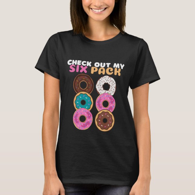 Lustiger Donut T-Shirt (Vorderseite)