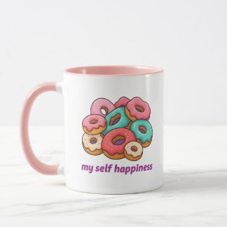 Lustiger Donut Tasse