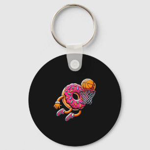 Lustiger Donut-Tauch-Sketll Food Champ Sports-Donu Schlüsselanhänger