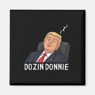 Lustiger Dozin Donnie Anti Trump Politische Satire Magnet