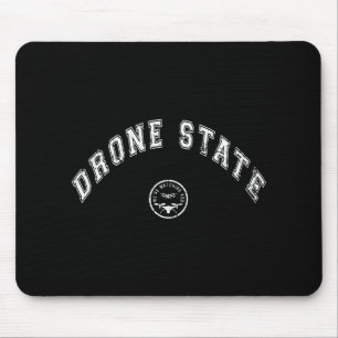 Lustiger Drohnenstaat Flug Geheimdrohne New Jersey Mousepad