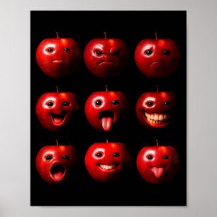 Lustiger Dummer Ai Gen Z Meme Brainrot Humor Fruch Poster