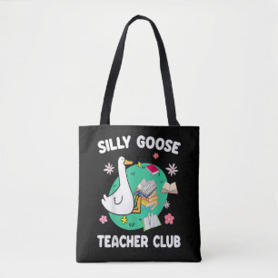 Lustiger Dummer Gans Lehrer Club Tierliebhaber Gro Tasche