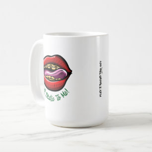Lustiger Durcheinander Golf Papa Sprich Birdie Zu  Kaffeetasse