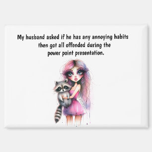 Lustiger Ehemann Humor Magnet