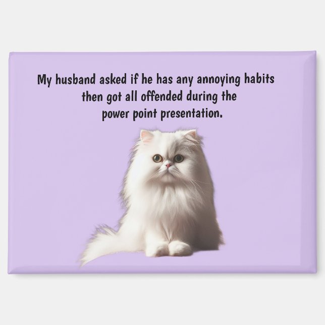 Lustiger Ehemann Humor Magnet (Vorderseite)
