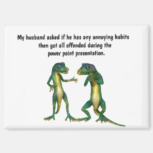 Lustiger Ehemann Humor Magnet