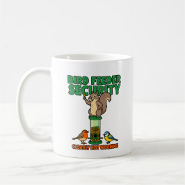 Lustiger Eichhörnchen-Kaffeebecher zur Vogelfutter Kaffeetasse
