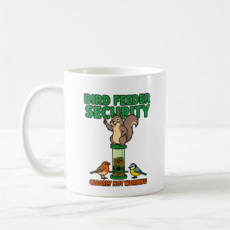 Lustiger Eichhörnchen-Kaffeebecher zur Vogelfutter Kaffeetasse