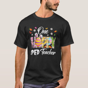 Lustiger Ein Hoppy SPED-Lehrer Erzieher Hasenohren T-Shirt
