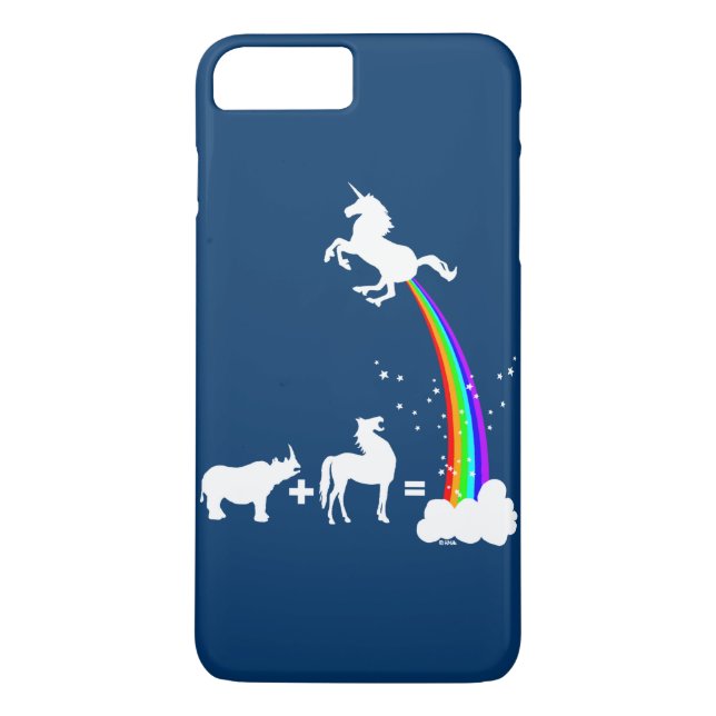 Lustiger Einhornursprung Case-Mate iPhone Hülle (Rückseite)