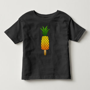 Lustiger Eis-Tropfen Ananas Erfrischende Sommerfru Kleinkind T-shirt