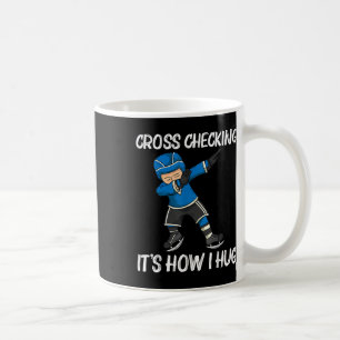 Lustiger Eishockey für Männer Frauen Feld Eisbahn Kaffeetasse