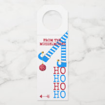 Lustiger Elf-Bein-Ho Ho Ho Weihnachtswein