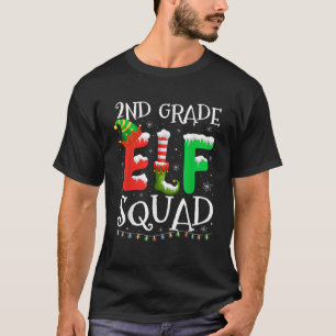Lustiger Elf-Squad-Lehrer-Schüler-Weihnachten der T-Shirt