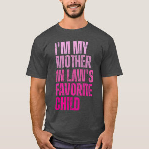 Lustiger Eltern-Männer-Frauen Ich bin Lieblingskin T-Shirt