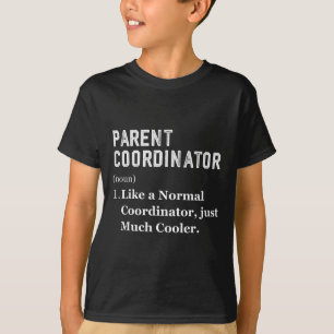Lustiger Elternkoordinator Zurück zur Schule Werts T-Shirt