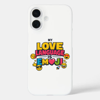 Lustiger Emoji-Liebhaber iPhone 16 Hüllen