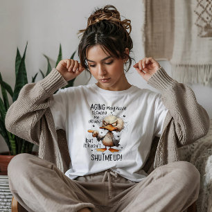 Lustiger Enten Sarkasmus T-Shirt