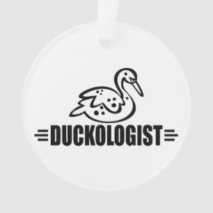Lustiger Entenliebhaber Ornament