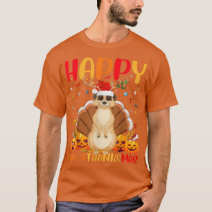 Lustiger Erdmännchen-Tierliebhaber Glückliches Erd T-Shirt