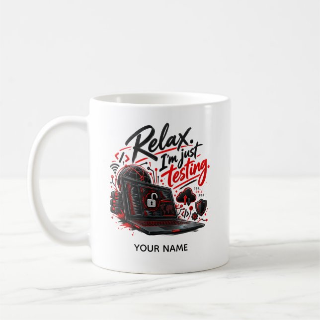 Lustiger Ethical Hacker – Teste nur Kaffeetasse (Links)