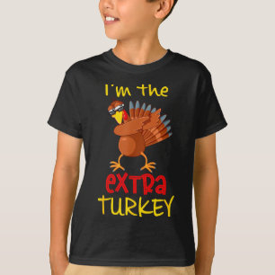 Lustiger Extra Truthahn passend zur Familie Thanks T-Shirt