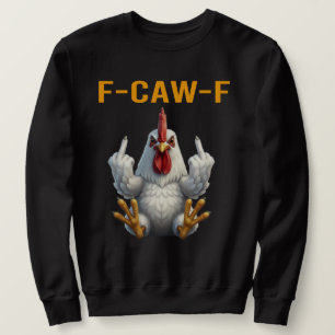 Lustiger F-Caw-F-Hahn - Lustiger Hühnerwitz Hoodie