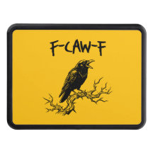 Lustiger F-Caw-F-Krähe-Rabe-Wortwitz