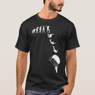 Lustiger Fallschirmspringer-Geschenk Fallschirmspr T-Shirt