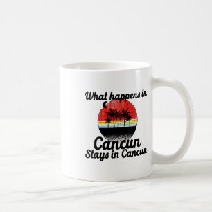 Lustiger Familienurlaub Cancun Sommer-Geschenkidee Kaffeetasse
