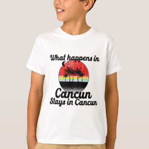Lustiger Familienurlaub Cancun Sommer Geschenkidee T-Shirt