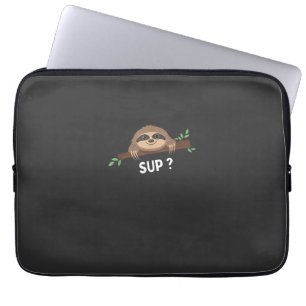Lustiger Faultier-Spruch _ Faultier-Kostüm _ Haust Laptopschutzhülle