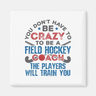 Lustiger Feldhockey-Trainer _1 Magnet