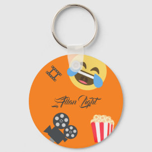 Lustiger Film Emojis Schlüsselanhänger