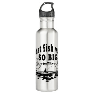 lustiger Fisch Edelstahlflasche