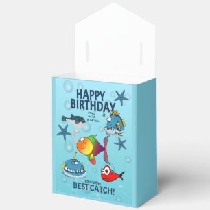Lustiger Fisch Geburtstag Geschenkschachtel