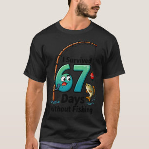 Lustiger Fisch Weihnachten Angeln Xmas T-Shirt