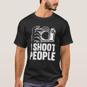 Lustiger Fotograf Kunst Männer Frauen Kamera T-Shirt