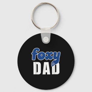 Lustiger Foxy-Vater Schlüsselanhänger