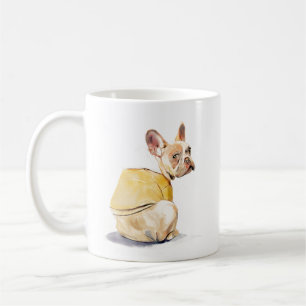 Lustiger Französische Bulldogge Becher – Frenchie  Kaffeetasse