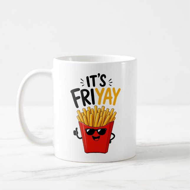 Lustiger Freitag Kaffeetasse (Links)