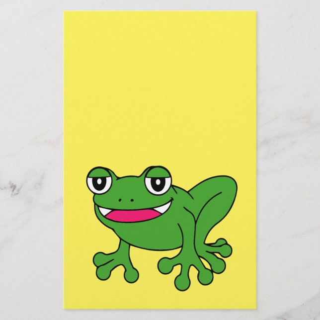 Lustiger Frosch Flyer (Vorne)