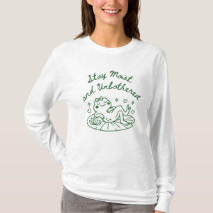 Lustiger Frosch Lange Slieve T-Shirt Geschenk