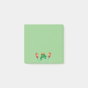 Lustiger Frosch Post-it Klebezettel