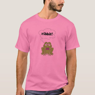 Lustiger Frosch sagt Quak T-Shirt