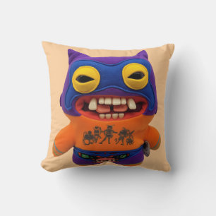 Lustiger Fugglers-Ringer-Quirky-Monster Kissen