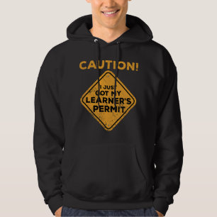 lustiger Führerschein für Fahranfänger lizenziert Hoodie